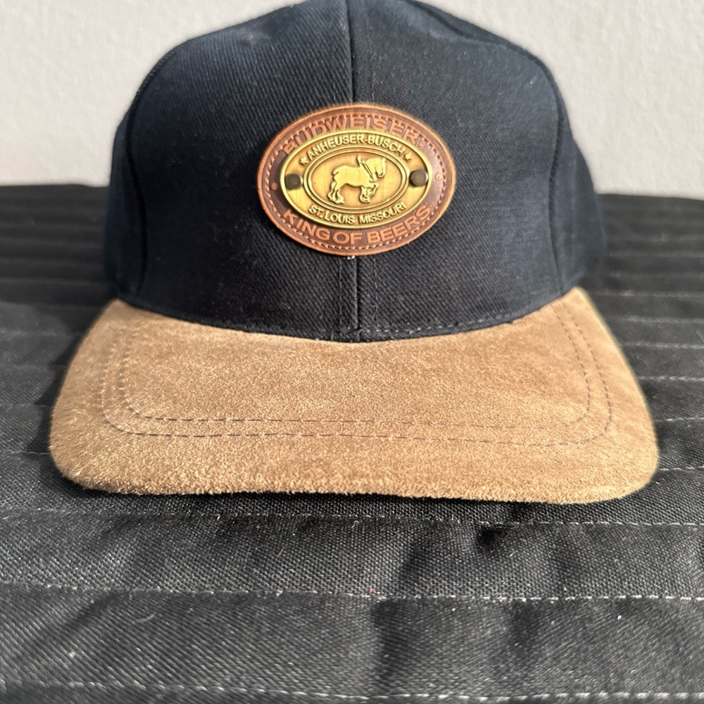 Vintage Deadstock 1994 Budweiser Logo Hat St. Louis Brewery King of Beers slogan